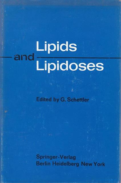 Lipids and Lipidoses - copertina