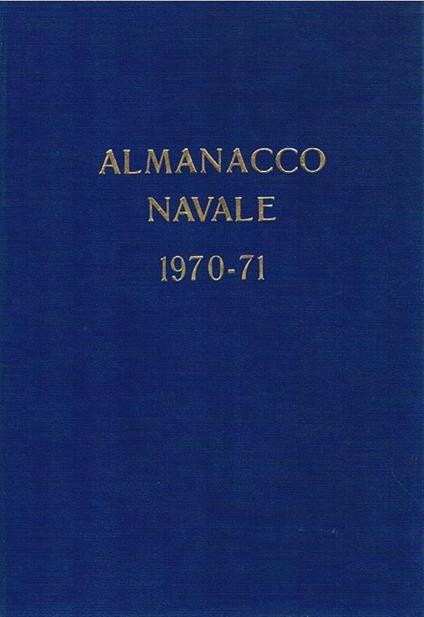 Almanacco navale 1970-71 - Giorgio Giorgerini - copertina