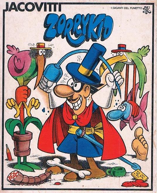 Zorrykid - Benito Jacovitti - copertina