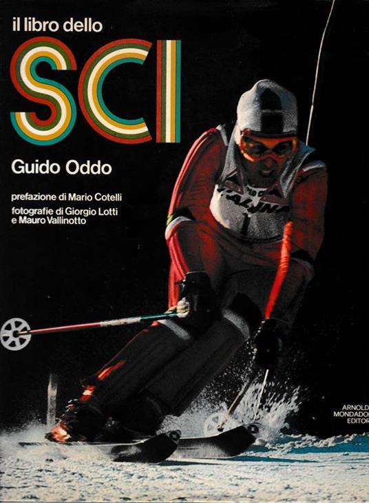 libro dello sci - Giacomo Oddo - copertina