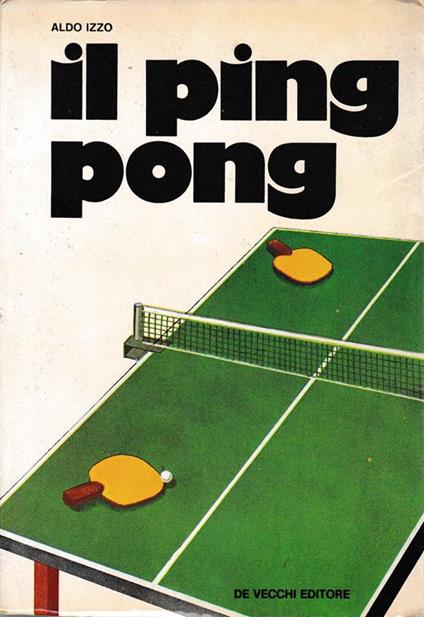 ping pong - Alberto Izzo - copertina