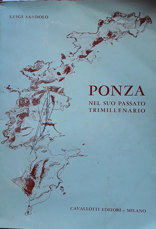 Ponza nel suo passato trimillenario - Luigi Sandolo - copertina