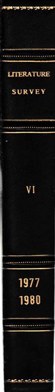 Chemical abstracts & Litterature survey 1977-1980 vol. 6