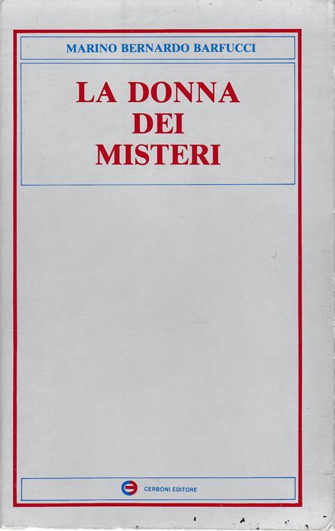 donna dei misteri - copertina