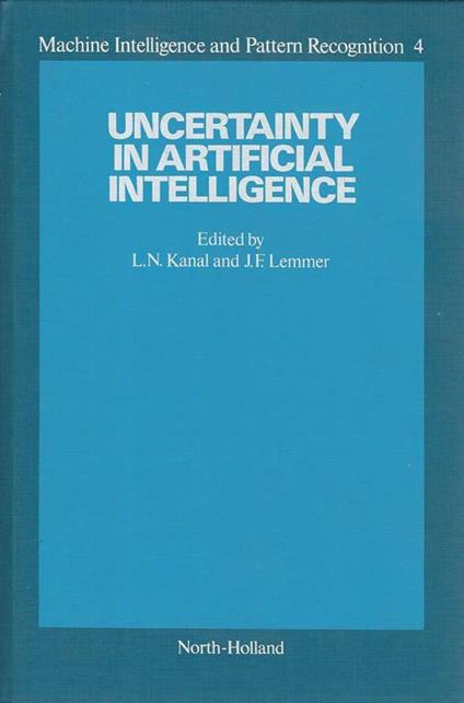 Uncertainty in artificial intelligence - copertina