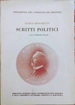Marco Minghetti, scritti politici