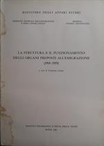 struttura e il fuzionamento degli organi preposti all'emigrazione (1901 - 1919)