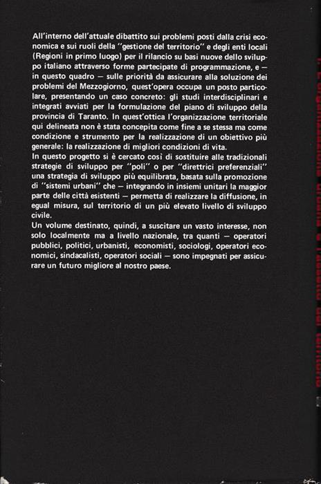 Taranto Progetto '80 2° vol. I bisogni della collettività - 2