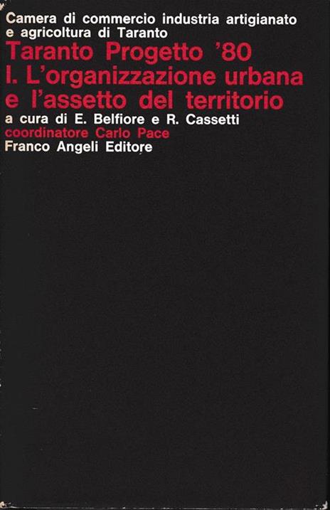 Taranto progetto '80 1° vol. I bisogni della collettività - copertina