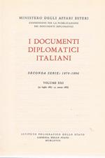 I documenti diplomatici italiani. Seconda serie: 1870-1896. Volume XXI (31 luglio 1887 - 31 marzo 1888)