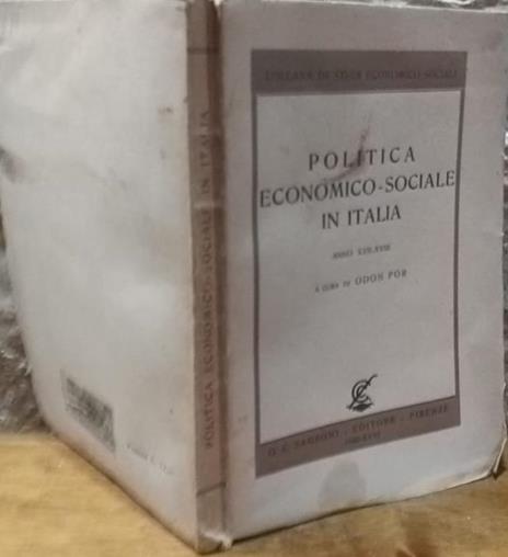 Politica economico-sociale in Italia - 2