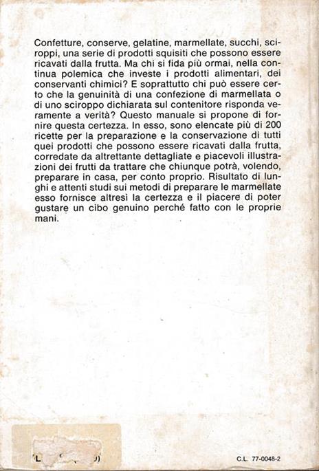 Le conserve di frutta - L. Boldoni - 2