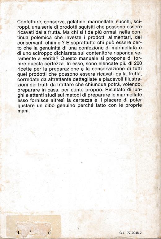 Le conserve di frutta - L. Boldoni - 2