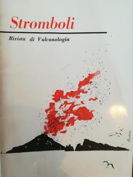 Stromboli. Rivista di Vulcanologia. N. 14. Anno 1974-75 - copertina