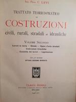 Trattato teorico-pratico di costruzioni civili, rurali, stradali e idrauliche. II