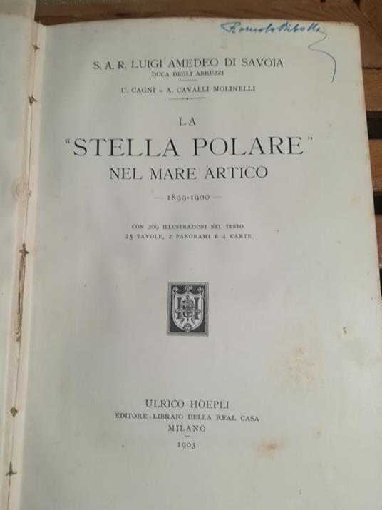 La "Stella Polare" nel Mare Artico. 1899-1900 - copertina