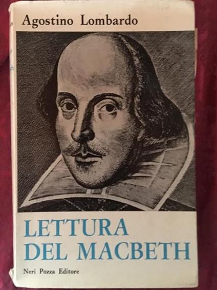 Lettura del Macbeth - Agostino Lombardo - copertina