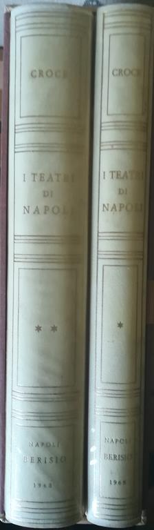 I teatri di Napoli. I. II - Benedetto Croce - copertina