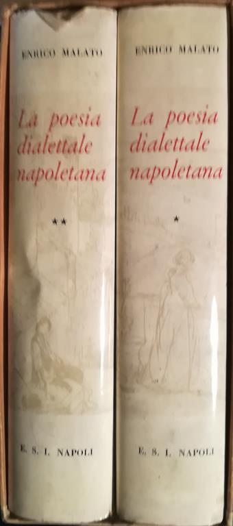 La poesia dialettale napoletana. I. II - Enrico Malato - copertina