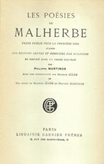 Les poésies de Malherbe