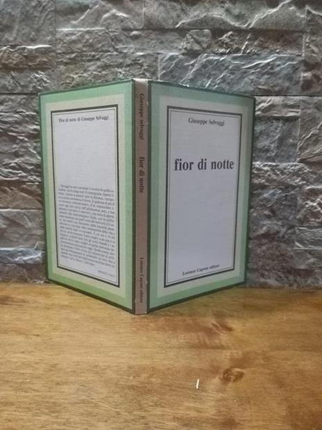 Fior di notte - Giuseppe Selvaggi - copertina