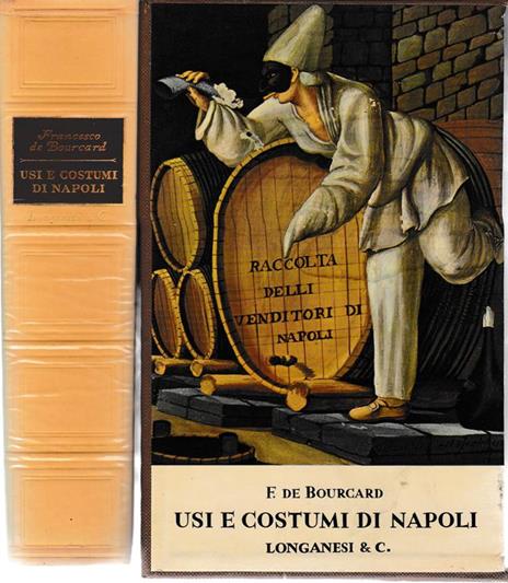 Usi e costumi di Napoli - Francesco De Bourcard - copertina