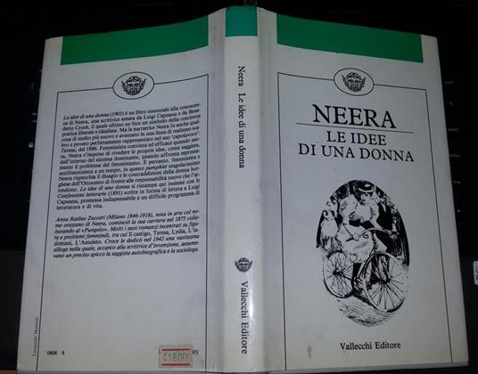 Le idee di una donna - Neera - copertina