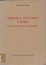 Ferrari e vetturini a Roma dal Rinascimento all'Ottocento