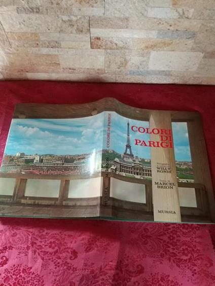 Colori di Parigi - Marcel Brion - copertina