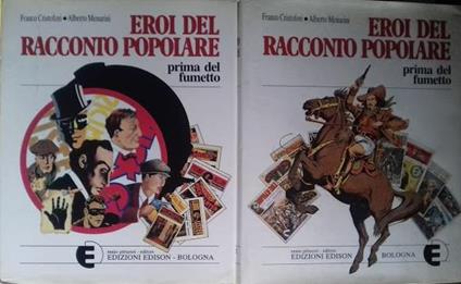 Eroi del racconto popolare prima del fumetto - Franco Cristofori - copertina