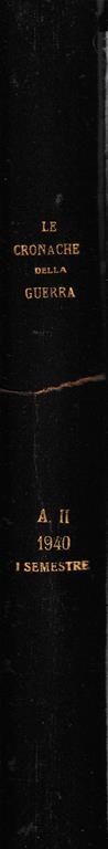 Le cronache della guerra 1940 anno II 1° semestre - copertina