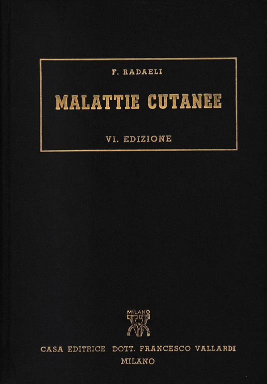Malattie Cutanee - Francesco Radaeli - copertina