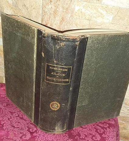 Atlante di malattie chirurgiche - F. Bockenheimer - copertina