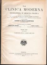La clinica moderna. Enciclopedia di medicina pratica vol. 6° parte seconda N-Q