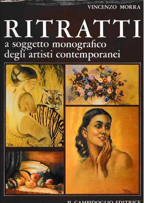 Ritratti a soggetto monografico degli artisti contemporanei - Vincenzo Morra - copertina