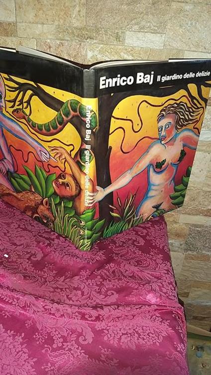 Il giardino delle delizie - Enrico Baj - copertina