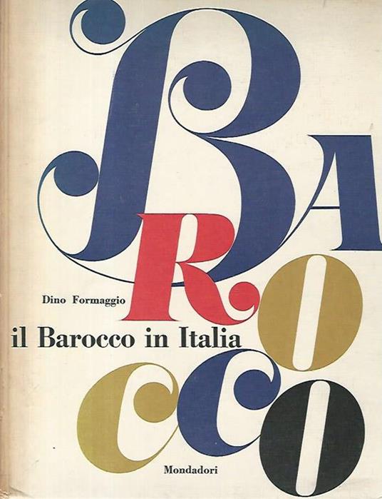 Il barocco in Italia - Dino Formaggio - copertina