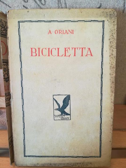 Bicicletta - Alfredo Oriani - copertina