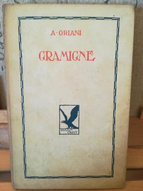 Gramigne - Alfredo Oriani - copertina