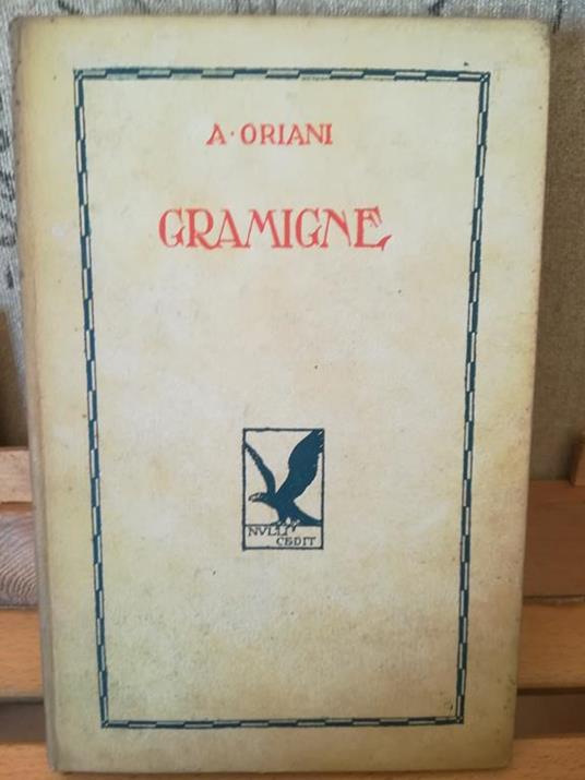 Gramigne - Alfredo Oriani - copertina