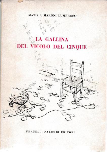 La gallina del vicolo del cinque - Matizia Maroni Lumbroso - copertina