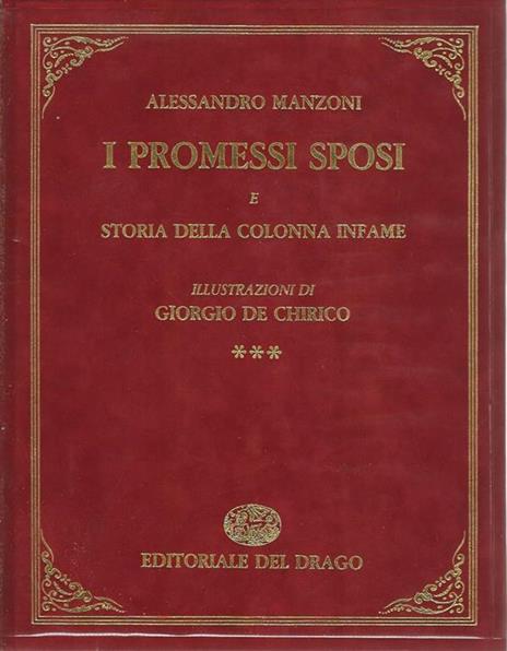 I promessi sposi. Volumi 1-2-3 - Alessandro Manzoni - copertina