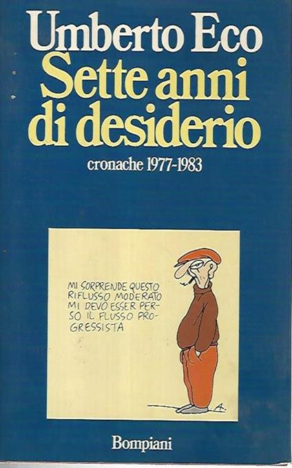Sette anni di desiderio - Umberto Eco - copertina