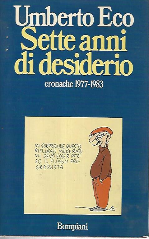 Sette anni di desiderio - Umberto Eco - copertina