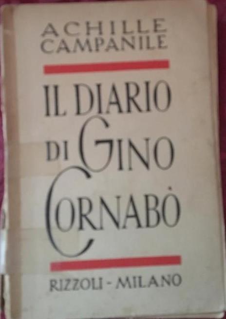 Il diario di Gino Cornabo’ - Achille Campanile - 2