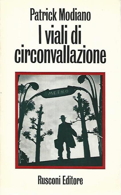 I viali di circonvallazione - Patrick Modiano - copertina