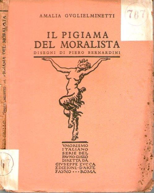 Il pigiama del moralista - Amalia Guglielminetti - copertina