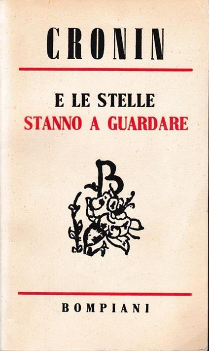 E le stelle stanno a guardare - A. Joseph Cronin - copertina