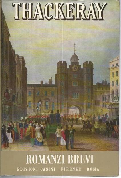 Romanzi brevi - William M. Thackeray - copertina