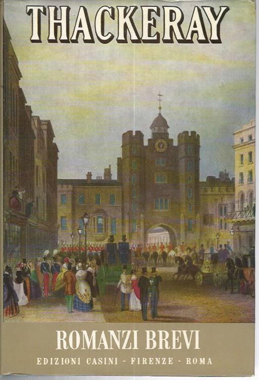 Romanzi brevi - William M. Thackeray - copertina
